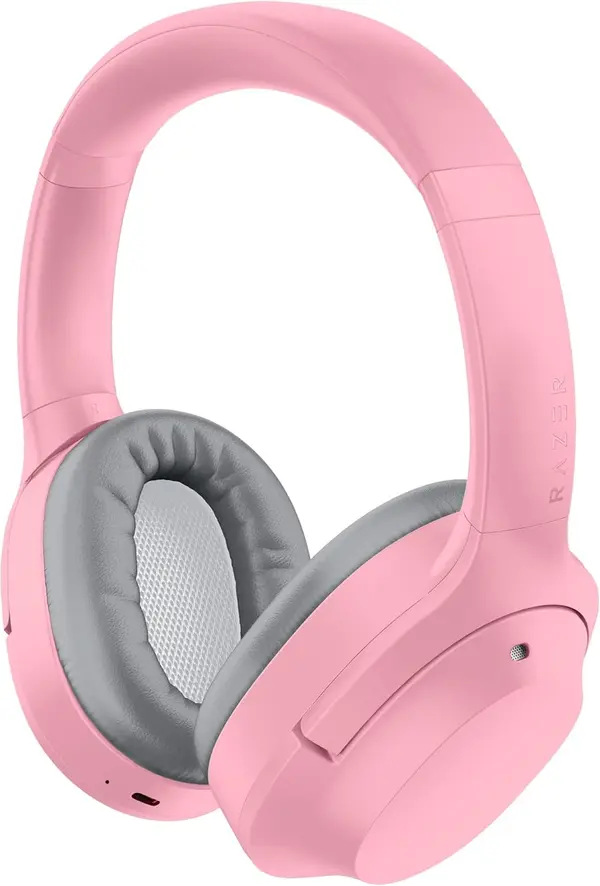 Razer Opus X Wireless Low Latency Headset - Pink Quartz / Razer Green - Without Box