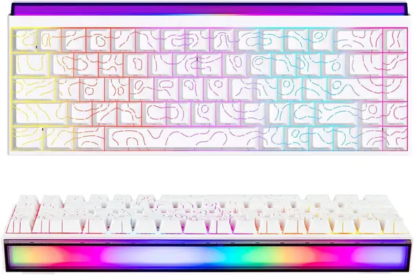 Homoo KF068 RGB Mechanical Gaming Keyboard | Blue Switches | Anti