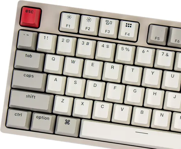 Keychron C2 Wired Mechanical Keyboard | Retro | Keychrone Mechanical Brown Switches