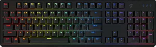 Tesoro Gram Spectrum G11SFL Keyboard | Low Profile Red Switches | Per-Key RGB | Aluminum