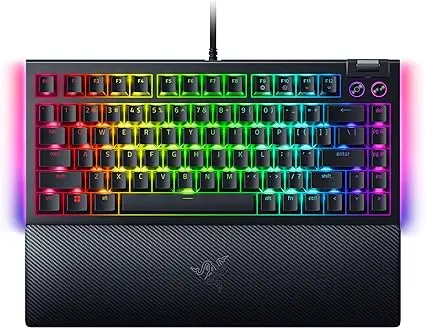 Razer Blackwidow V4 75% (Orange Switches) - WITHOUT BOX