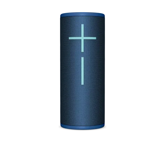 UE Boom 4 (Black, Blue, Lilac) Portable Speaker | 360° Sound | IP67 Waterproof | 15-Hour Battery - Box
