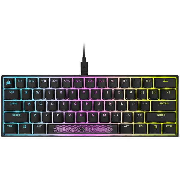 Corsair K65 RGB MINI | 60% Mechanical Keyboard | AXON 8000Hz | Cherry MX | PBT Keycaps (without box)