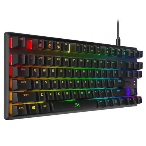 HyperX Alloy Origins TKL| Mechanical Gaming Keyboard | Tenkeyless | HyperX Blue Switches | RGB