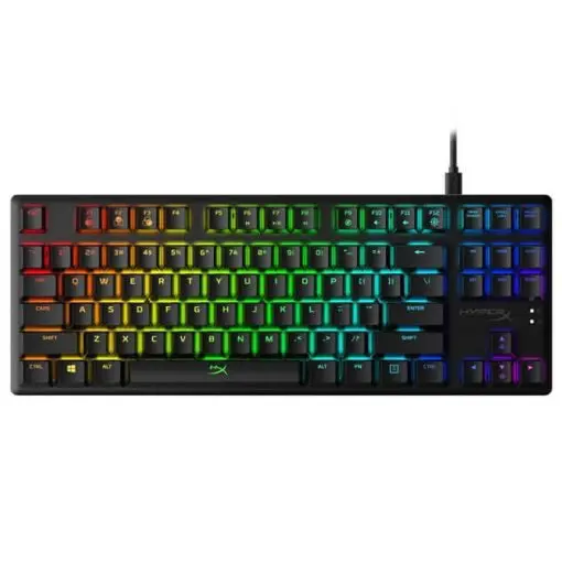 HyperX Alloy Origins TKL| Mechanical Gaming Keyboard | Tenkeyless | HyperX Blue Switches | RGB