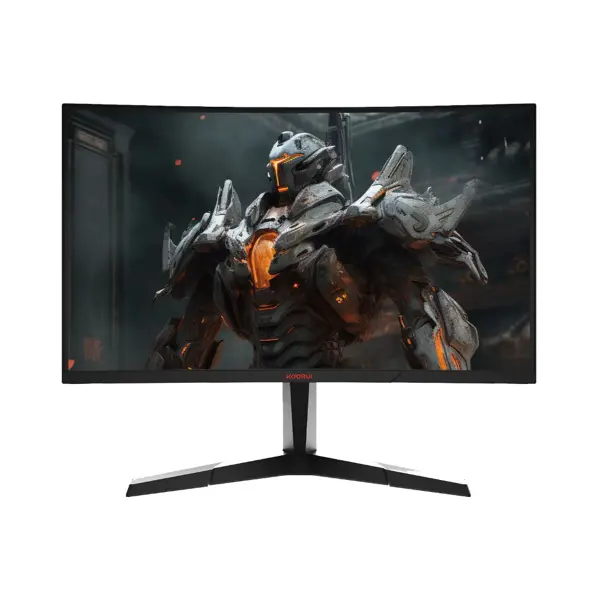 KOORUI 27E6QCA 27" Curved QHD 180Hz 1ms 100% sRGB, 90% DCI-P3, 1500R Curved, VA Display, Adaptive-Sync, 16.7m Color Display, 2x HDMI / DP  2.1 Gaming Monitor