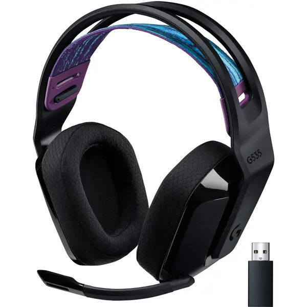 Logitech G535 LIGHTSPEED | Wireless Gaming Headset | 33-Hour Battery | For PC & PS5 - WITHOUT BOX