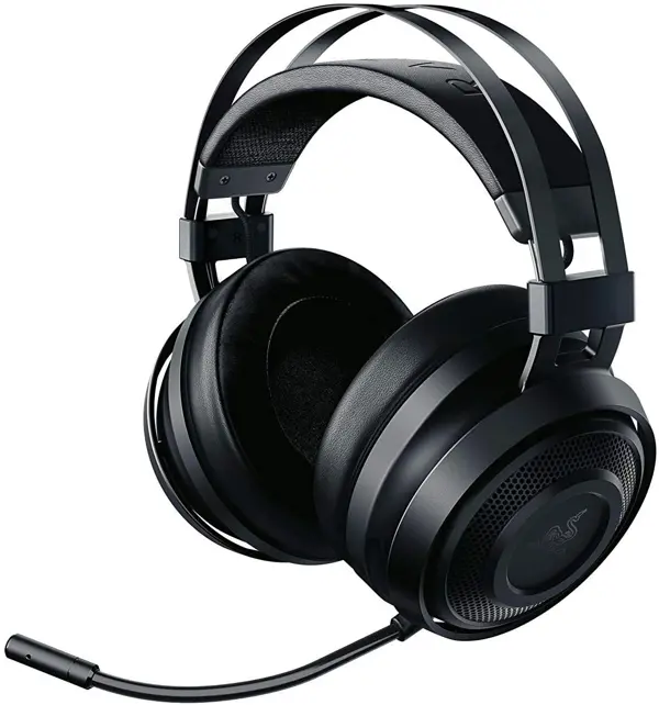 Razer Nari Essential | Wireless Gaming Headset | THX 7.1 | Haptic Feedback | 50-Hr Battery