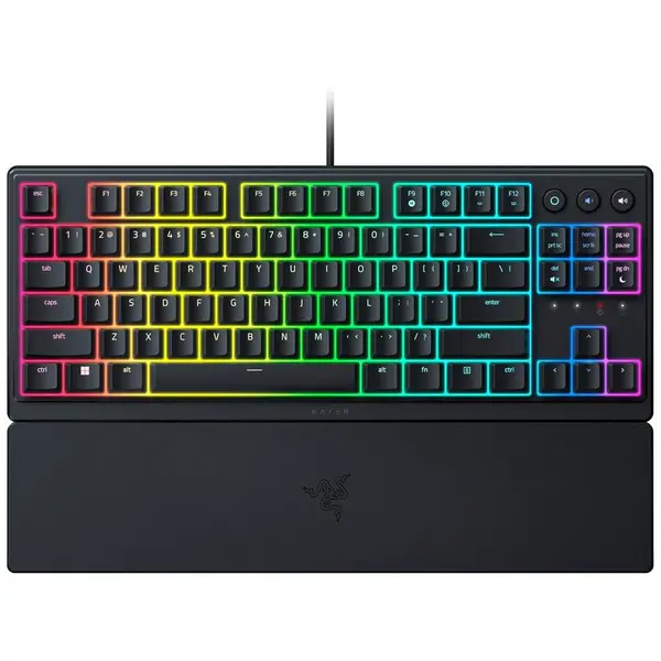 Razer Ornata V3 Tenkeyless Low Profile Gaming Keyboard - WITHOUT BOX & WRIST REST