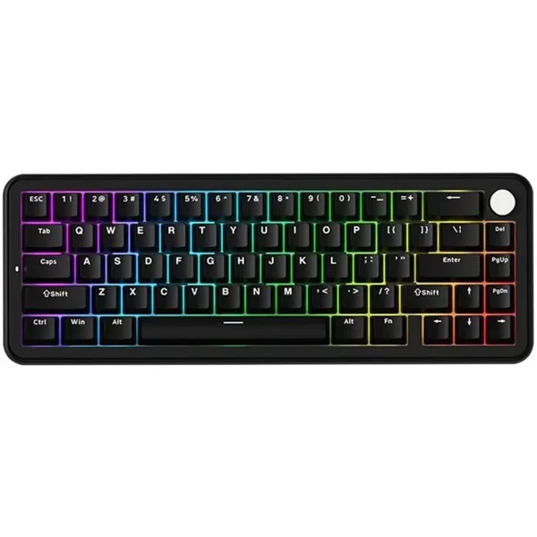 Sama Xinmeng Beat65 Rapid Trigger RGB Gaming Keyboard - Black Night/Moon White