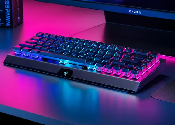 Razer BlackWidow V3 Mini HyperSpeed Phantom Edition | Green & Yellow Switches | Brand New