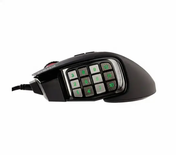 Corsair Scimitar Pro | 12-Button MMO Gaming Mouse | RGB | 16K DPI | (WITHOUT BOX)