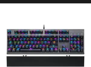 Motospeed CK108 RGB Wired Mechanical Gaming Keyboard | Aluminum Base