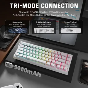 ATTACK SHARK X68 HE PRO Wireless Rapid Trigger Keyboard