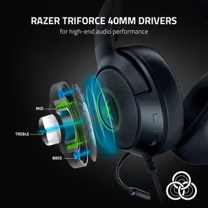 Razer Kraken V3 X Wired USB Gaming Headset - Brand New with Brown Box