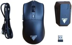 JEDEL WD139 Dual-Mode Wireless & Bluetooth Rechargeable Mouse - Black