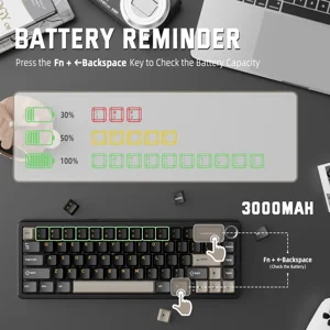 ATTACK SHARK X66 Wireless Gasket Mechanical Keyboard