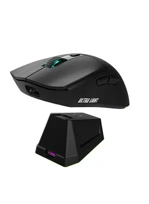 JEDEL WD139 Dual-Mode Wireless & Bluetooth Rechargeable Mouse - Black