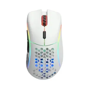 Glorious Model D Wireless | Ultralight Ergonomic 69g Gaming Mouse | White/Black