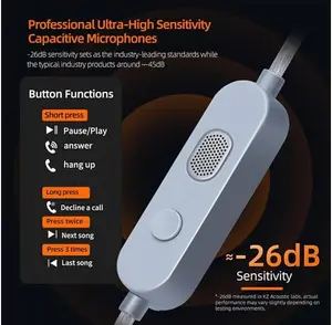 KZ Duonic IEM | USB-C / 3.5mm, Mic, Black | Wired Earbuds