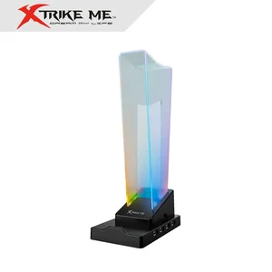 Xtrike-Me HT-09 Headset & Phone Stand | 4-USB Ports