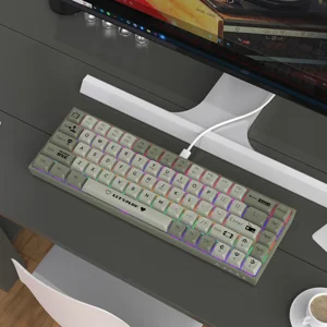 Ajazz AK680 65% Hot-Swappable Mechanical Keyboard | RGB | USB-C | Customizable