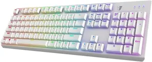Tesoro Gram Spectrum G11SFL Keyboard | Low Profile Red Switches | Per-Key RGB | Aluminum