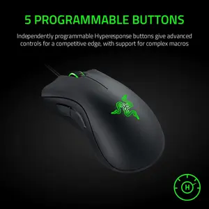 Razer DeathAdder Essential Wired Gaming Mouse - Without Box