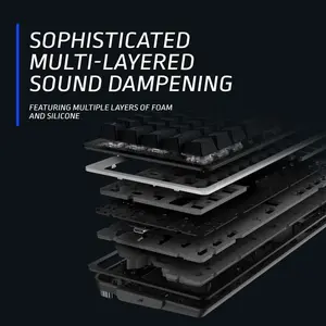 Mountain Everest 60 Compact Mechanical Keyboard - Yellow Switches | With Upgradable Numpad