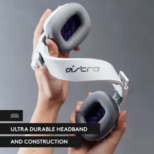 Astro A10 Gen 2 (Black & White) | Wired Gaming Headset | For PC, PS5, Xbox | Flip-to-Mute Mic - WITHOUT BOX