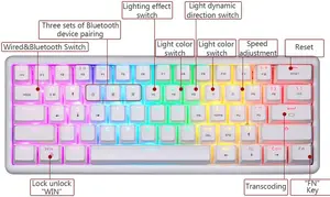Motospeed SK66 Triple-Mode Hot-Swap Mechanical Keyboard | Price in Pakistan