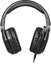 Zoook Zeus RGB Gaming Headset Professional Gaming Headset with Surround Sound Stereo, Over the ear Headset,built in microphone, Ultra-Comfort memory Foam; compatible with PC, Xbox,PS4, Mobiles (Free Y Splitter Included)
