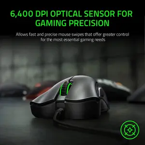 Razer DeathAdder Essential Wired Gaming Mouse - Without Box