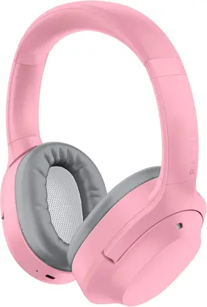 Razer Opus X Wireless Low Latency Headset - Pink Quartz / Razer Green - Without Box