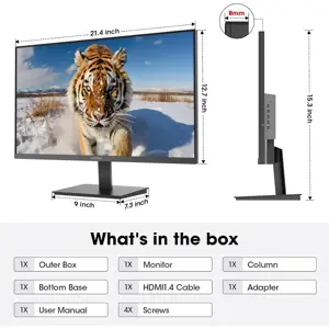  KOORUI E2411H 24" FHD IPS 120Hz, AMD FreeSync Premium Technology, Eye-care flicker-free, low blue, 99% sRGB, HDMI1.4+VGA