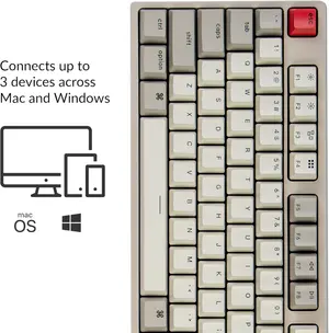 Keychron C2 Wired Mechanical Keyboard | Retro | Keychrone Mechanical Brown Switches