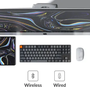 Keychron K1 SE Wireless Mechanical Keyboard | RGB Backlight | Low-Profile Gateron Mechanical Red Switches - WITHOUT BOX