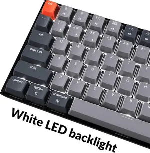 Keychron K4 Wireless Mechanical Keyboard | White Backlight | Gateron G PRo Mechanical Brown Switches - WITHOUT BOX