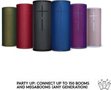 Logitech Ultimate Ears Megaboom 3 Portable Wireless Bluetooth Speaker - Lagoon Blue / Nightblack / Sunset Red / Ultraviolet Purple