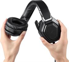Zoook Zeus RGB Gaming Headset Professional Gaming Headset with Surround Sound Stereo, Over the ear Headset,built in microphone, Ultra-Comfort memory Foam; compatible with PC, Xbox,PS4, Mobiles (Free Y Splitter Included)