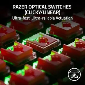 Razer DeathStalker V2 Pro (Linear Red/Clicky Purple) - WITHOUT BOX