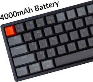 Keychron K12 Wireless Mechanical Keyboard | White Backlight | G Pro Gateron Mechanical Brown Switches - WITHOUT BOX
