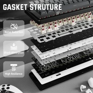 ATTACK SHARK X66 Wireless Gasket Mechanical Keyboard