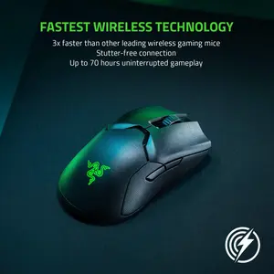 Razer Viper Ultimate Lightweight Wireless Gaming Mouse | With Dock / Without Dock - Without Box
