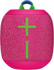 Ultimate Ears WONDERBOOM 3 (With Box), Small Portable Wireless Bluetooth Speaker, Big Bass 360-Degree Sound, Waterproof - Active Black/Performance Blue/Joyous Bright Grey/Hyper Pink