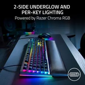Razer Blackwidow V4 (Green Switches) - WITHOUT BOX