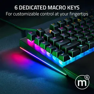 Razer Blackwidow V4 (Green Switches) - WITHOUT BOX