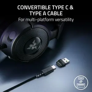 Razer Kraken V4 X Wired Gaming Headset - Without Box