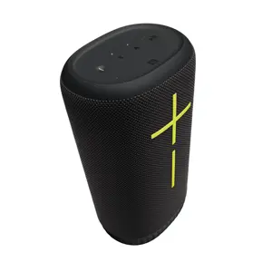 UE Everboom (Black, Red) Portable Speaker | Powerful Bass | 20-Hr Battery | IP67 Waterproof - Box