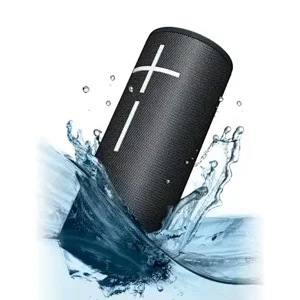 UE Boom 4 (Black, Blue, Lilac) Portable Speaker | 360° Sound | IP67 Waterproof | 15-Hour Battery - Box